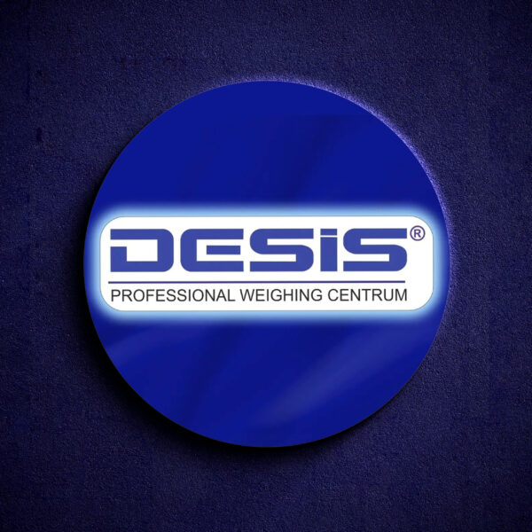 3d realistic logo mockup on concrete wall